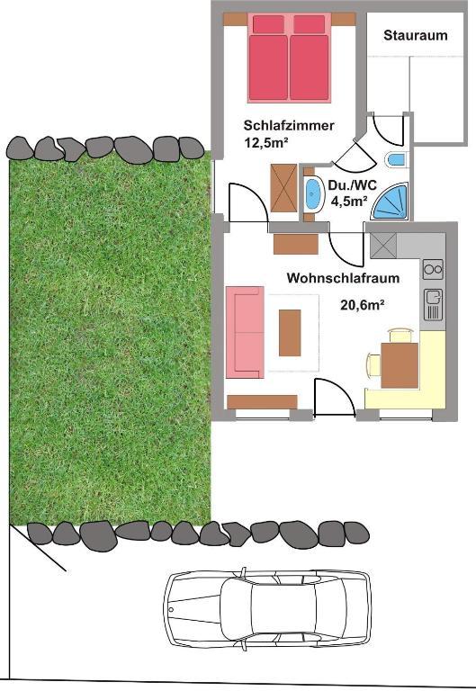 Haus Harbauer Leilighet Neustift im Stubaital Rom bilde